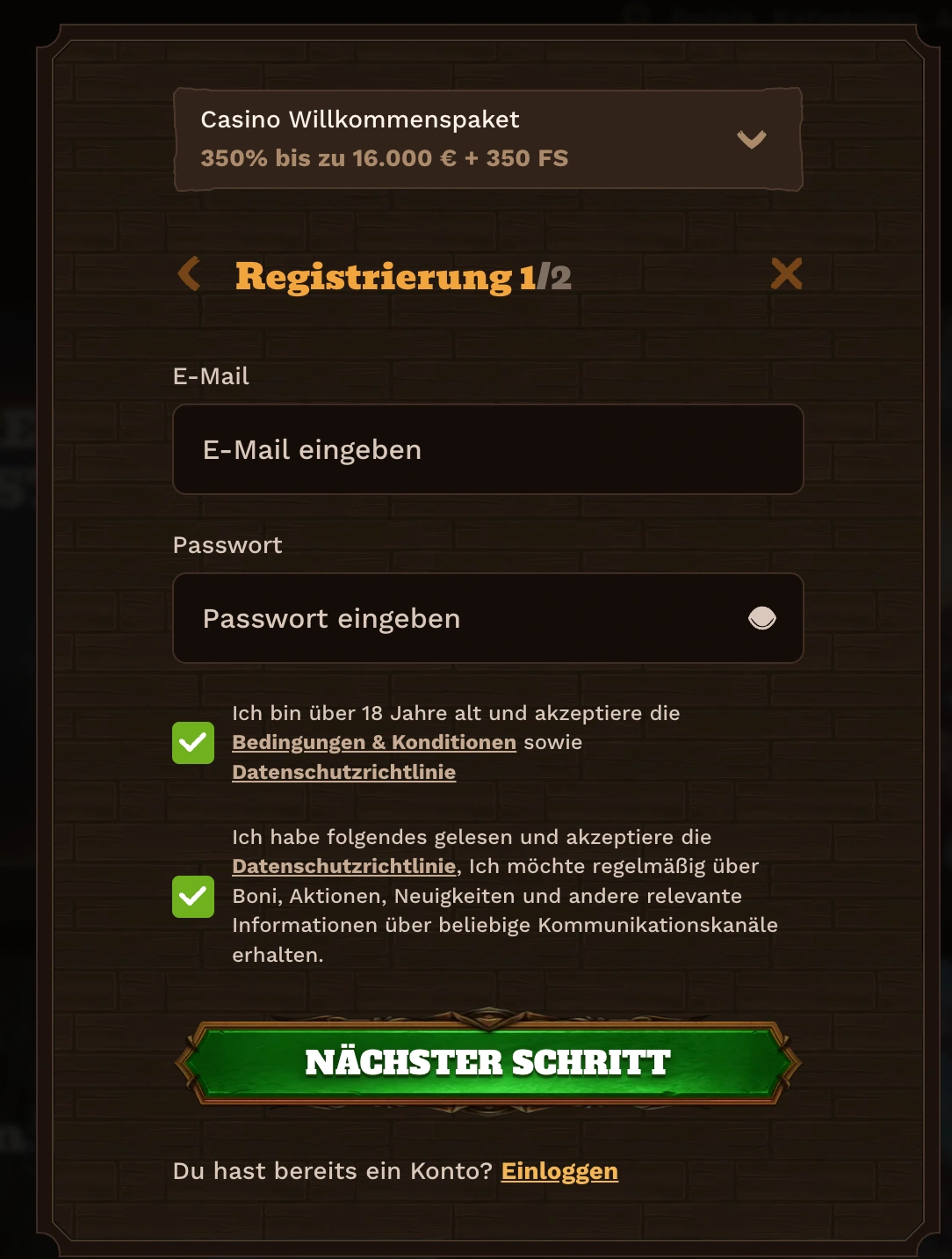 Casino Fat Pirate Registrierung